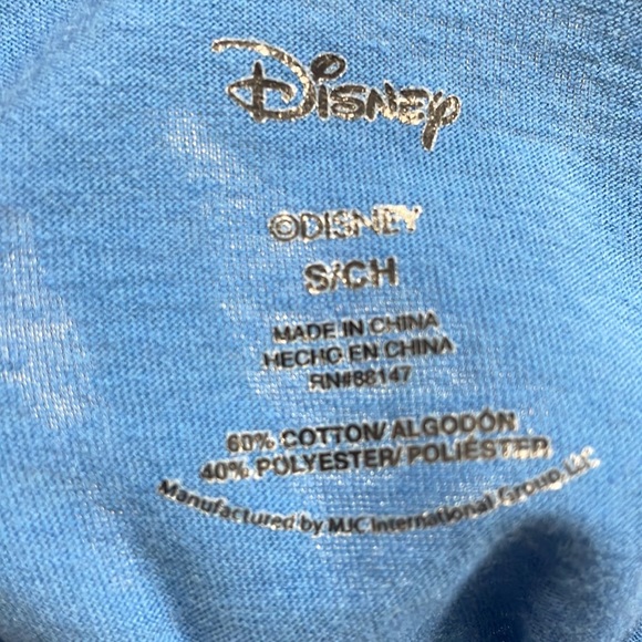 Disney Stitch  Ling Sleeve T-shirt Size Small - Picture 4 of 4